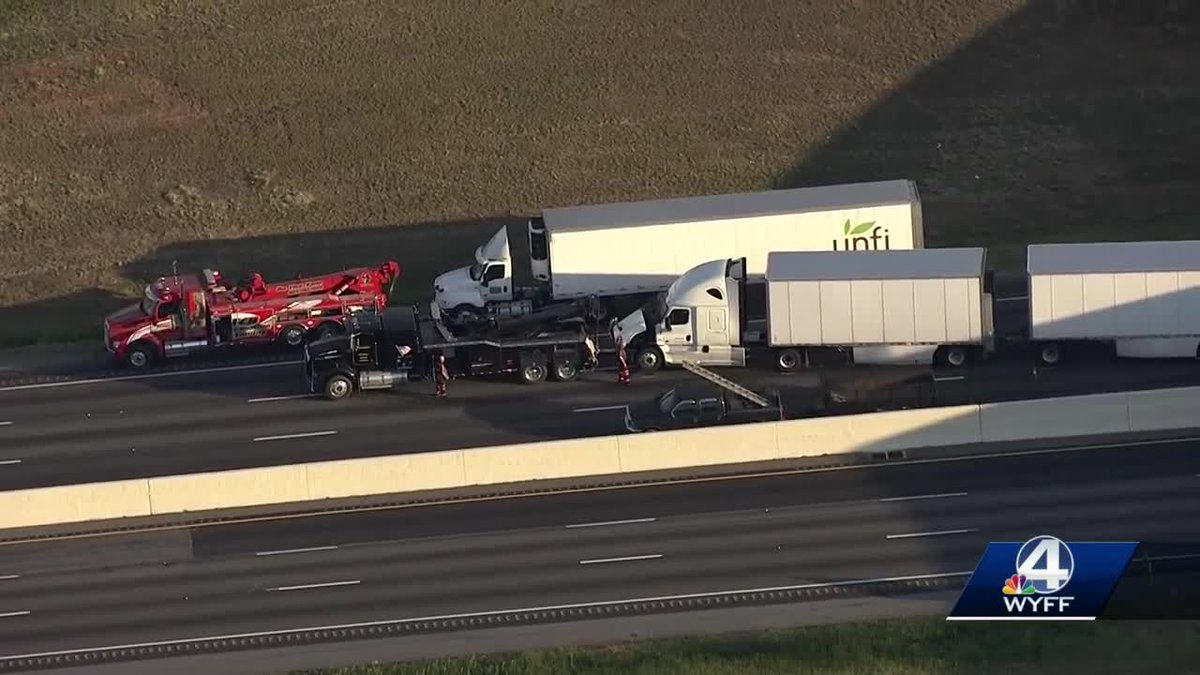 Two people were killed in a crash on I-85 in Spartanburg County, according to the South Carolina Highway Patrol. The crash is causing a miles-long back up in the southbound lanes.