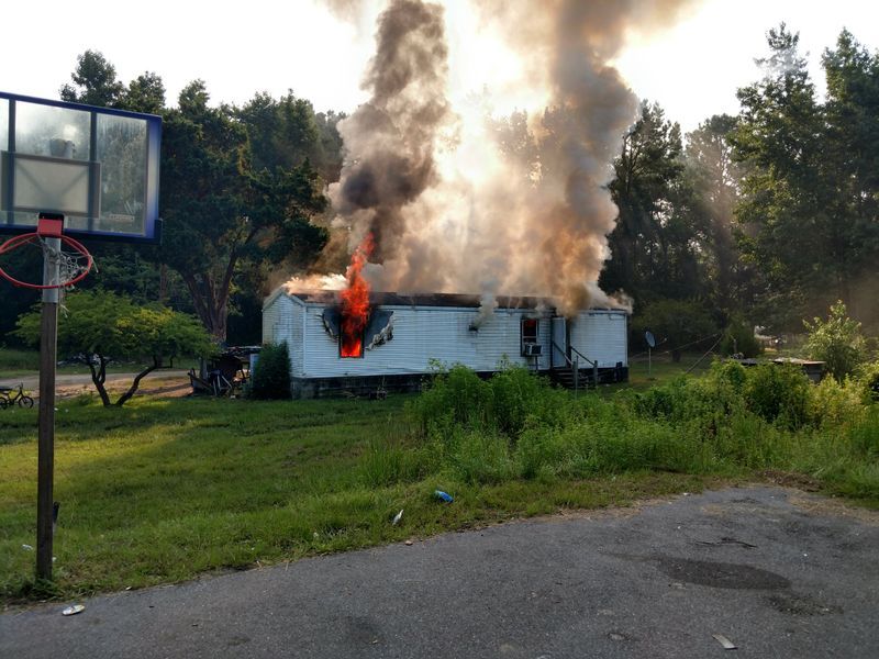 The Awendaw-McClellanville Fire District is responding to a house fire.