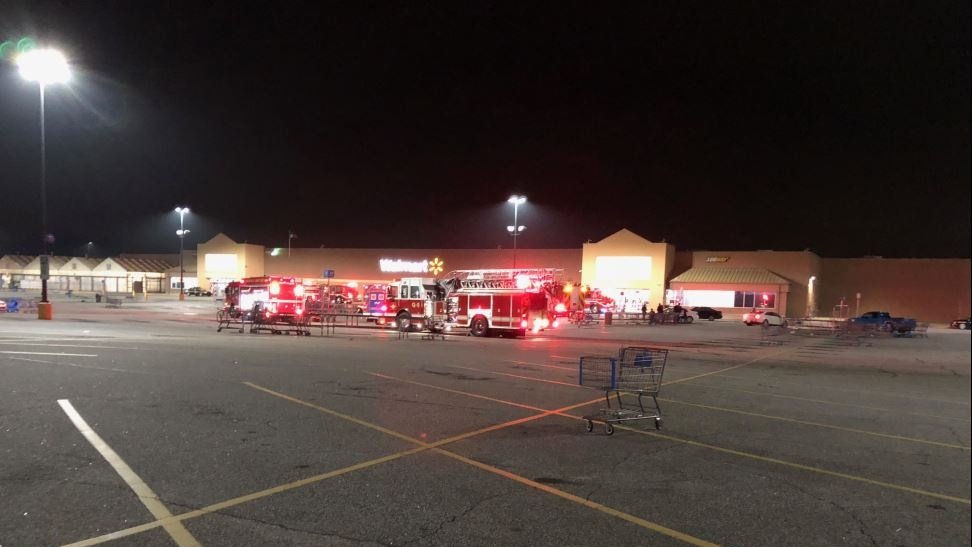 Seven hospitalized after gas leak inside Greenville Co. Walmart