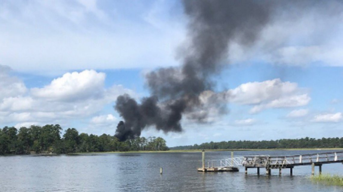 F-35B @USMC pilot safely ejected, according to @bcsopio.    