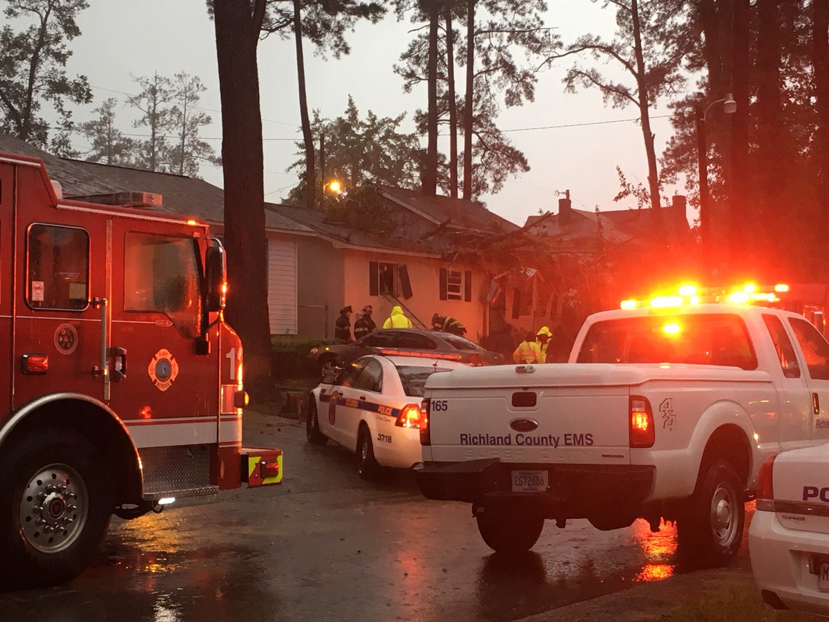 Our crews are out on the 5100 block of Randall Ave after a tree fell on a home. One person was trapped inside
