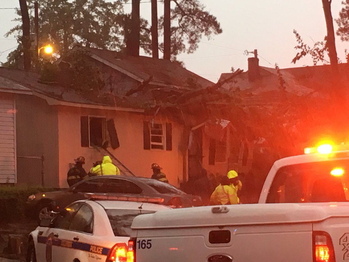 Our crews are out on the 5100 block of Randall Ave after a tree fell on a home. One person was trapped inside