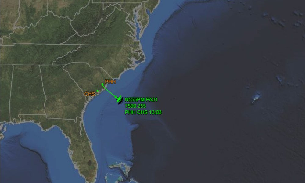 Plane that disappeared from radar over the Atlantic Ocean was carrying 5 people    
