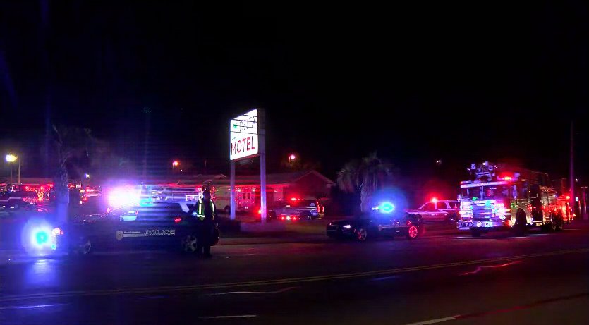 Fire damages part of Delta Motel in West Columbia     