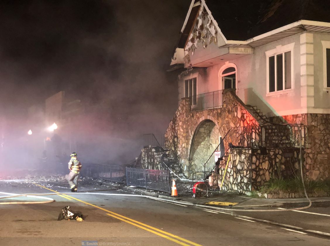 Fire on Main Street in Bamberg; four buildings involved