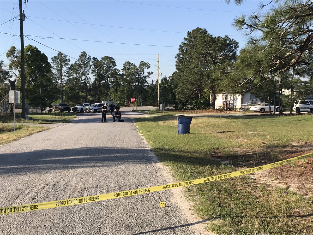 Scene of what seems at this point to be a drive-by shooting on Hunt Rd just off Platt Springs Rd. One person was shot in the lower body. We're told the injury isn't life-threatening