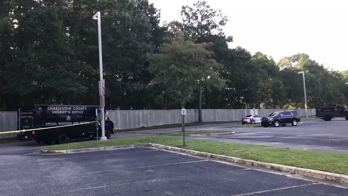 Charleston Co Sheriff's Office is on scene for active shooter DRILL.