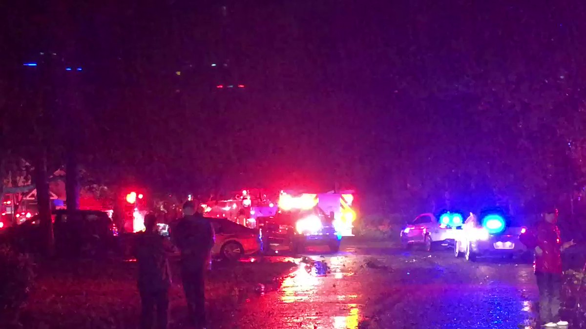 Oak Tree Lane in Mount Pleasant is closed because of a reporter structure fire on Horseshoe Bend. Several fire trucks are on scene. 