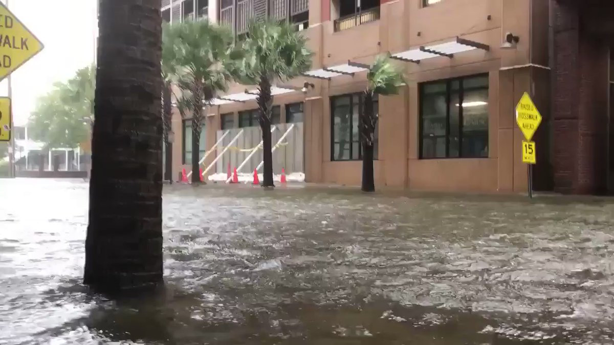 Dorian storm surge in Charleston