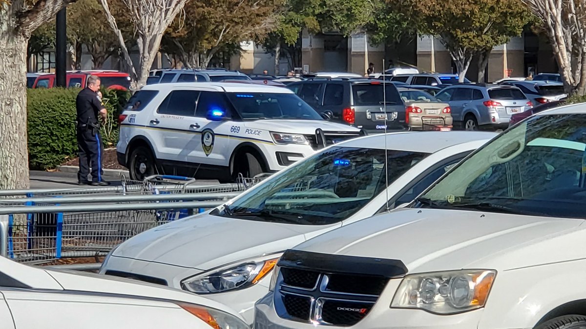 On scene of a barricaded subject in a vehicle at Wando Crossing in Mt. Pleasant. Mt. Pleasant PD, Chas. County PD, and SCDNR are agencies. SWAT is also on scene.  