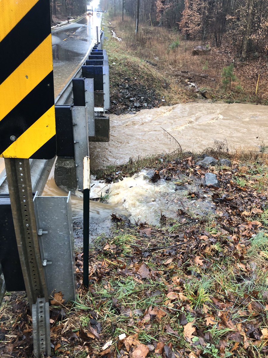 The bridge at South Paraham Rd. near Creekstone Ln & Dr. Nichols Rd. is flooded out and SCDOT will close the bridge.