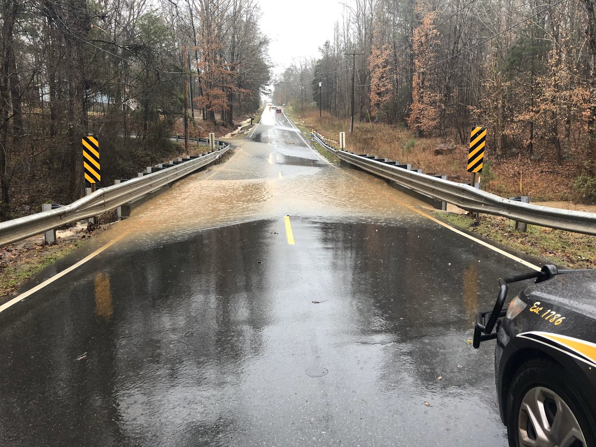 The bridge at South Paraham Rd. near Creekstone Ln & Dr. Nichols Rd. is flooded out and SCDOT will close the bridge.