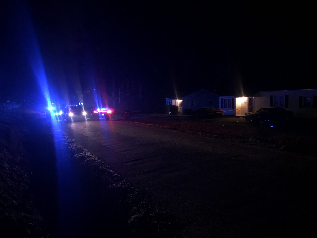 Scene of what 911 dispatch is calling a shooting on Foxhall Rd. Greenville County deputies on scene are still investigating. 