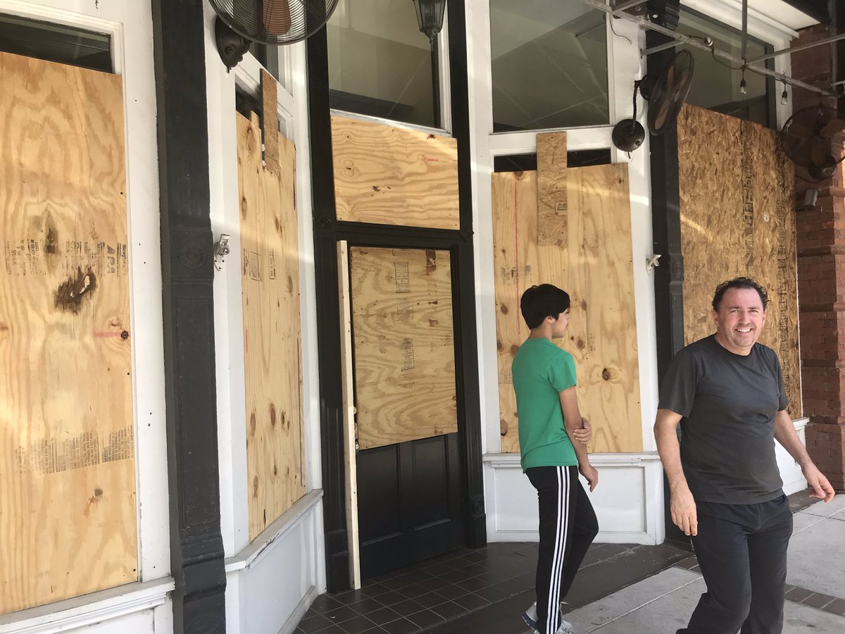 In downtown Summerville, local businesses are boarding up in anticipation of more protest the next few nights