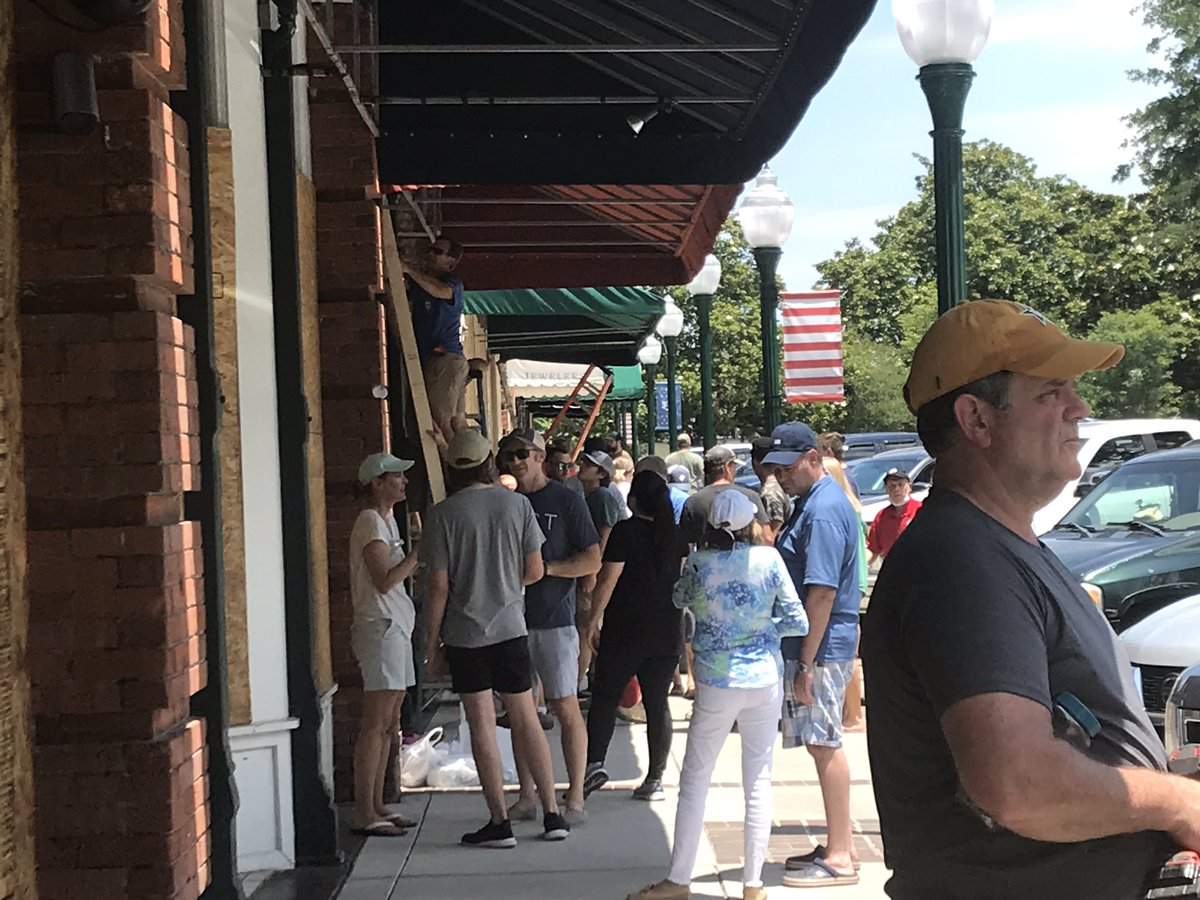 In downtown Summerville, local businesses are boarding up in anticipation of more protest the next few nights