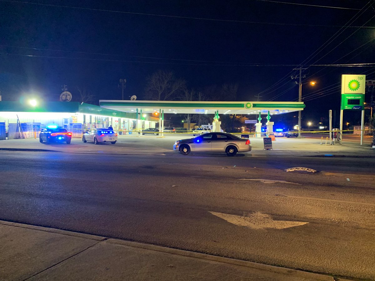 Scene of BP gas station off of Ashley Phosphate Rd in North Charleston