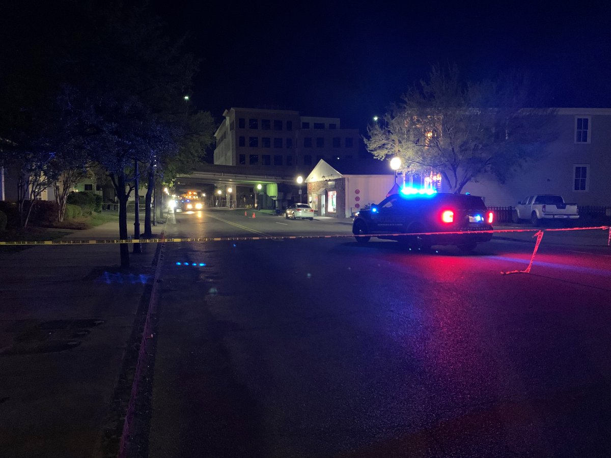 Officials still on the scene hours after responding to distraught person on King St. late Tuesday night