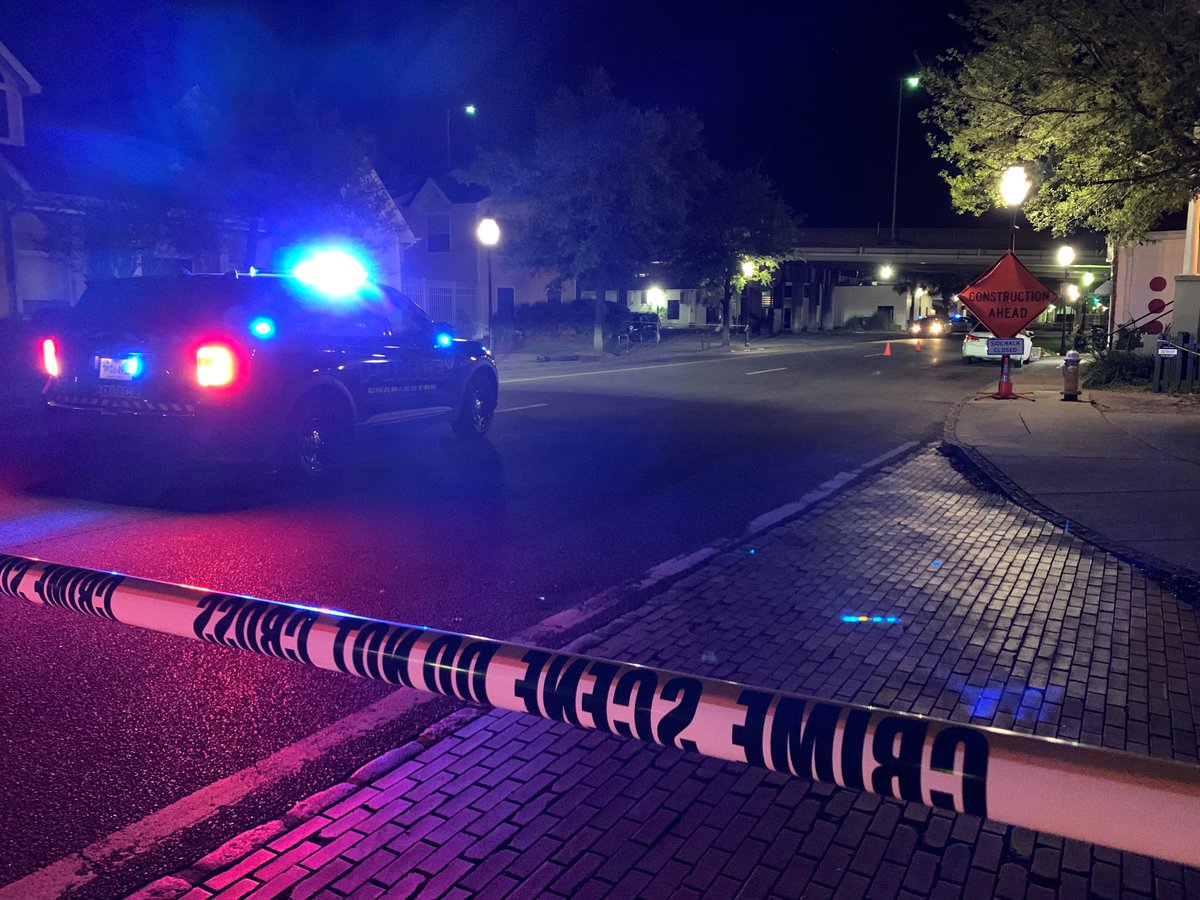 Officials still on the scene hours after responding to distraught person on King St. late Tuesday night