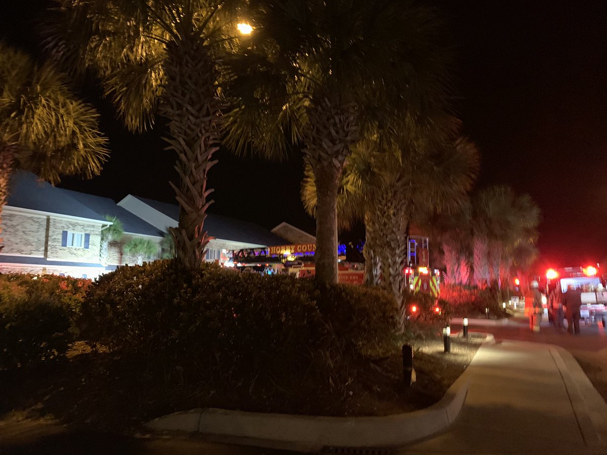 Structure fire on Double Eagle Drive in Surfside Beach. Multiple units are impacted but no reported injuries. The fire is under investigation