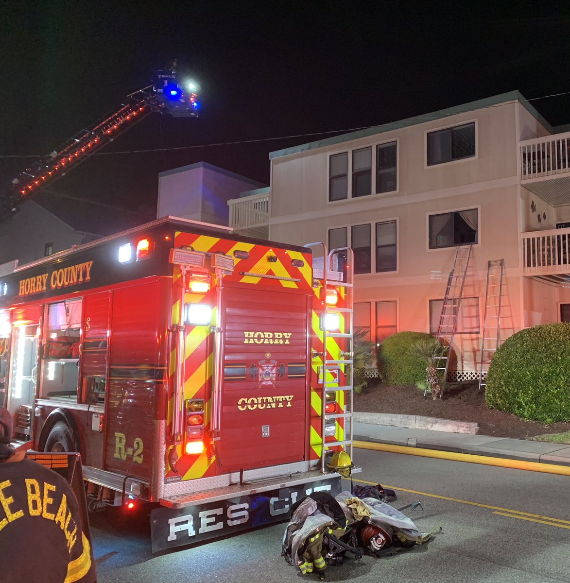 Info. on Shore Drive second-alarm fire in Myrtle Beach