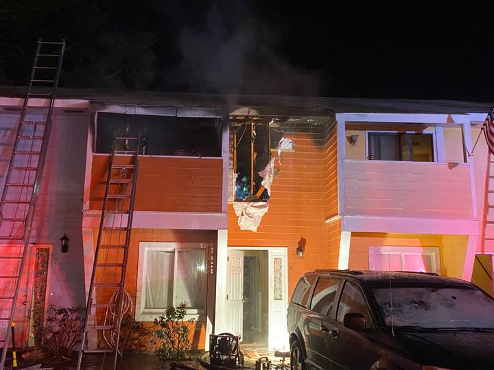 Tenants in a Myrtle Beach apartment were able to escape safely after a structure fire broke out Tuesday morning