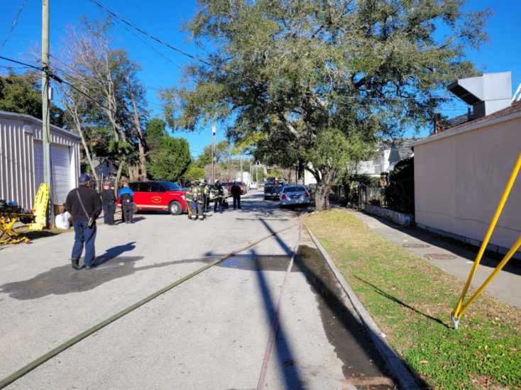 Emergency personnel responded to N. Hanover Street shortly after 10:00 AM for a residential structure fire. Incident was brought under control is less than 15 min.  Fire marshals have responded to investigate the cause.  No injuries reported at this time