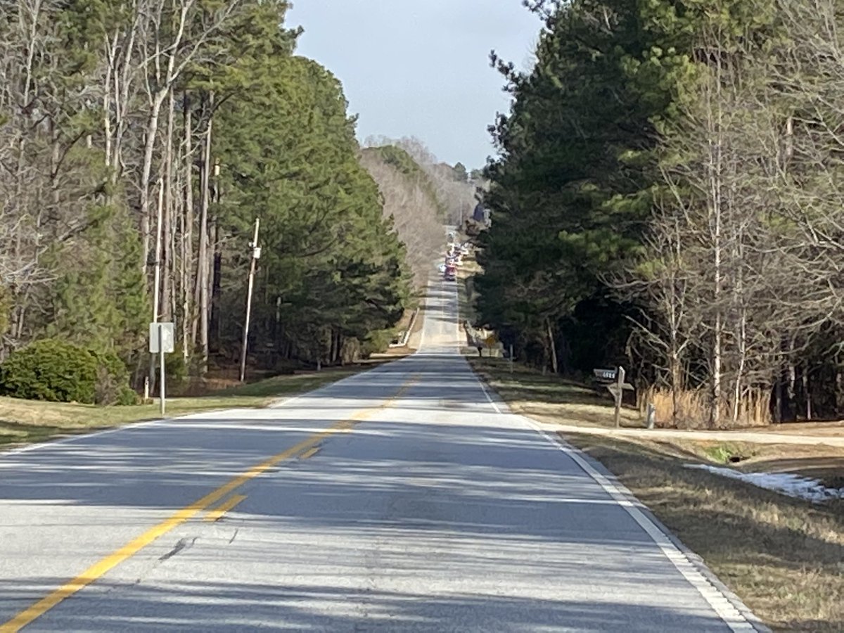 The Laurens County Coroner confirms 3 people have died in a head-on crash on Highway 418.  Dozens of first responders on the scene. This is as close as we're able to get.