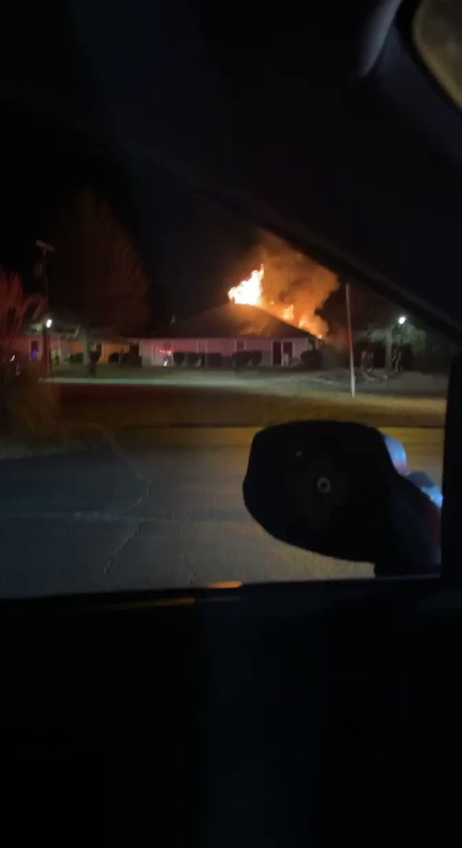 House fire on New Prospect Church Road in Anderson