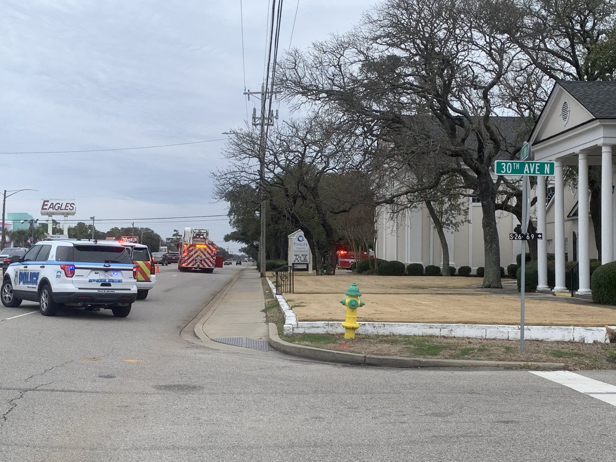 Firefighters respond to minor fire at Myrtle Beach church; no reports of injuries