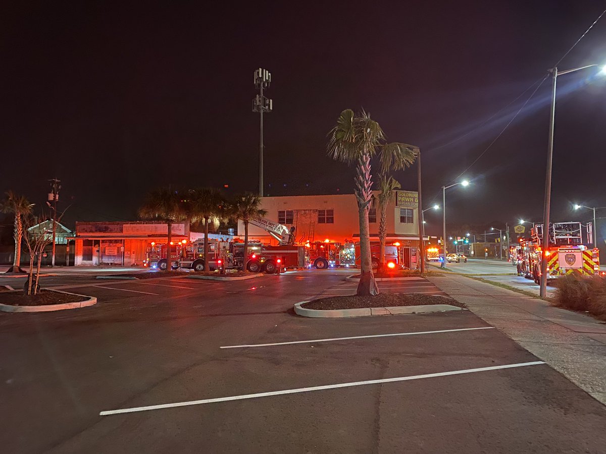 NCPD has Rivers Ave. closed between Reynolds Ave. and Carver Ave. because of a reported structure fire.  no injuries have been reported