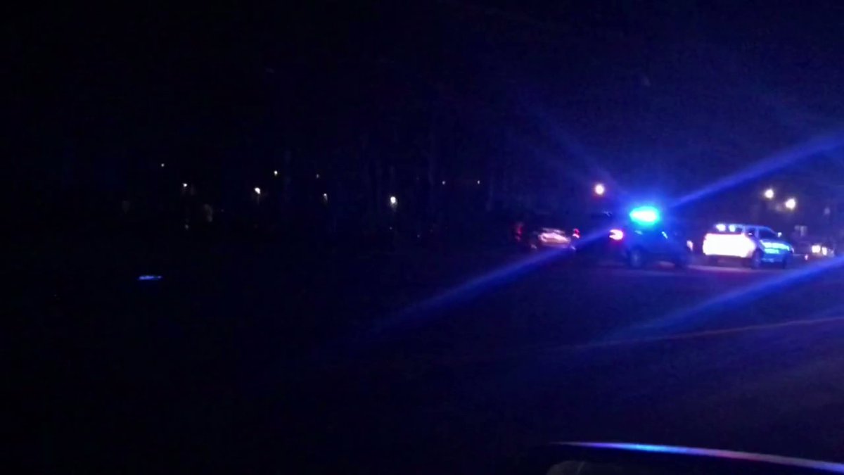 The scene of tonight's shooting in Anderson County is still very active as law enforcement continues to investigate