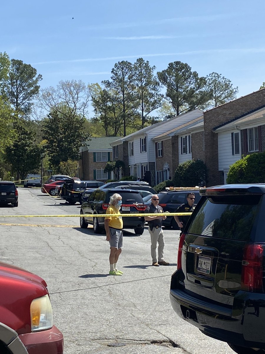 Scene of a fatal shooting at Creekside at Huntington apartments close to Decker Blvd. So far we know of 2 dead and one wounded but stay tuned to WLTX on air and online as we get more information