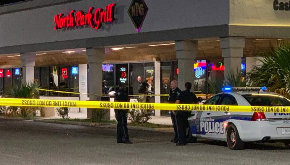 Police respond to incident at N. Charleston bar  at the North Park Grill in the 8700 block of Rivers Avenue.