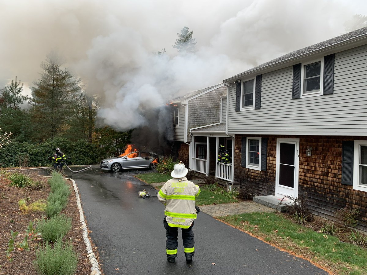 DXFD had heavy fire showing when they arrived at this Lake Shore Drive home. Firefighters made an aggressive attack with the assistance of Kingston, Pembroke and Marshfield FD's. DXPD assisted with traffic control and Plympton provided an ambulance.