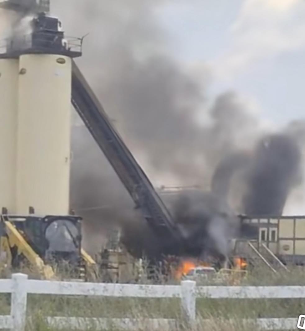 A person had to be airlifted to the hospital after an explosion at a South Carolina asphalt plant earlier this week.