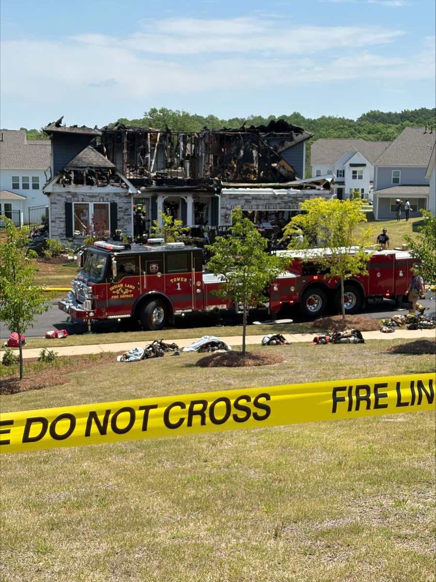 Indian Land home destroyed in Sunday morning fire